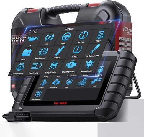 iCarsoft CR MAX 2026 Version Bidirectional Scan Tools Full System Diagnosis 49 Services All Active Test OBD2 Scanner Diagnostic Tool Car Code Reader ECU Coding CAN FD Free Update for 10000+ Vehicles in Kuwait