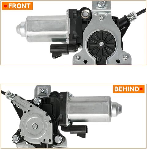Front Right Passenger Side Power Window Regulator with Motor Assembly - Compatible with 2000-2005 Chevy Impala - 741-631 in Kuwait