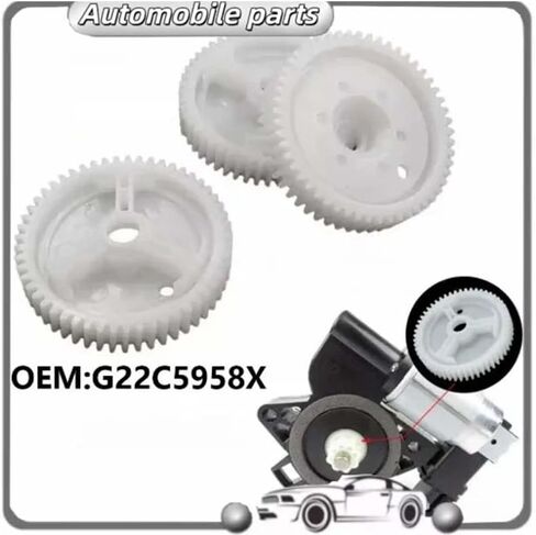 2 Pack Power Window Regulator Motor Gear Replacement Parts for Mazda 3 5 6 Mazda CX-7 CX-9 RX-8 Power Window Lift Motor Assembly Front Rear Passenger Driver GJ6A5958XF G22C5958XC D6515958XB in Saudi Arabia