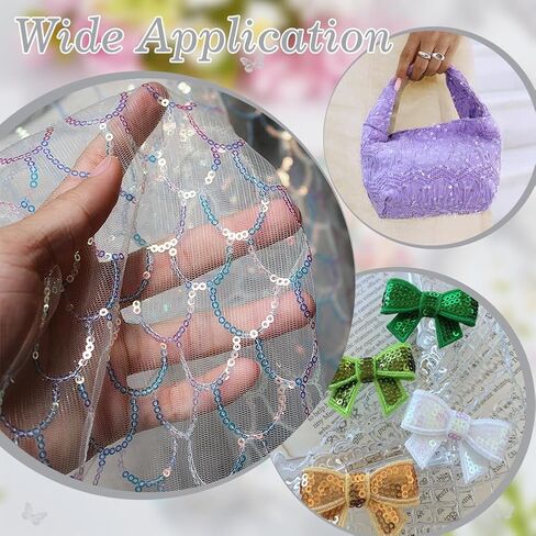 36000pcs 12 Colors Flat Round Sequin Paillettes Round Loose Sequins Colorful PVC Iridescent Applique Large Spangle Craft Loose Sequin for Sewing Craft DIY Embroidery Ornament Supply in Kuwait