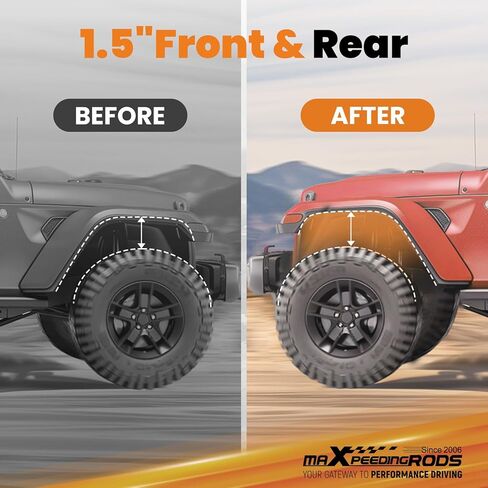 maXpeedingrods 1.5" Lift Leveling Kit for Honda CRV 2007-2016, Front & Rear Lift Spacer w/Adjustable Camber Arm in Kuwait