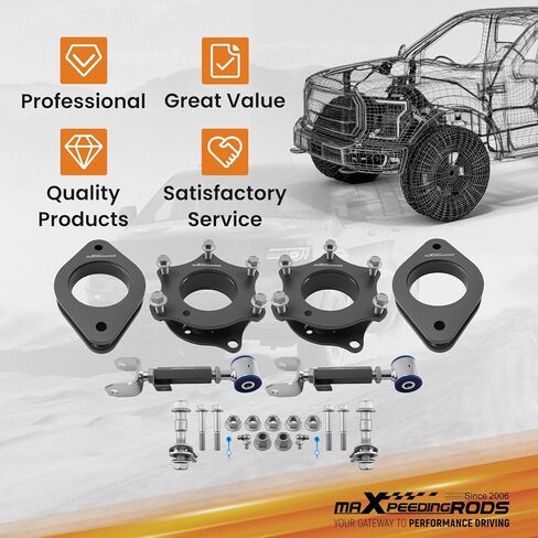 maXpeedingrods 1.5" Lift Leveling Kit for Honda CRV 2007-2016, Front & Rear Lift Spacer w/Adjustable Camber Arm in Kuwait