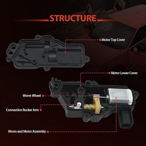 Front and Rear Left Driver Side Door Lock Actuator Compatible with Ford Explorer 2002-2010 F-150 Five Hundred Freestyle Mustang Fits for Lincoln Aviator Mark Lt Fits for Mercury Montego in Saudi Arabia