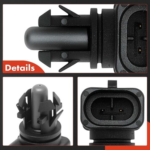 A-Premium Engine Coolant Temperature Sensor [2 Pins] Compatible with Chevrolet Tahoe 2007-2014 & Cadillac Escalade ESV 2007-2014, Escalade EXT 2007-2010 in Kuwait