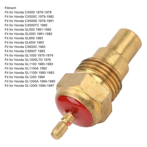 Qiilu Engine Coolant Temperature Sensor, Coolant Temperature Sensor 37750‑611‑154 Replacement Fit for CX500/GL500/GL650/GL1000 1/GL1100A /GL1200/GL1200I in Kuwait