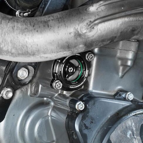 غطاء غطاء فلتر زيت المحرك الألومنيوم NICECNC متوافق مع 690 Enduro/R 2008-2023,790 Adventure/R 2019-2023,890 Adventure/R 2021-2023,450 XC-F 2013-2016، ملحقات Norden 901، أسود، انظر الإعداد in Kuwait