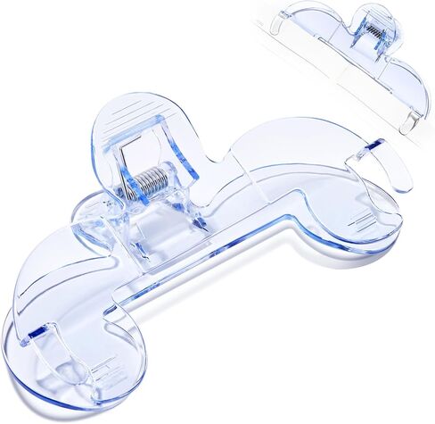 Transparent Book Page Holder for Reading, Large Book Clips to Hold Book Open, Page Holder Clip for Fixing Music Book, Page Marker for Teaching, Cooking in Kuwait