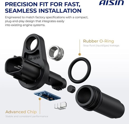 AISIN AFTERMARKET CMSAZ-00118 مستشعر موضع عمود الحدبات للمحرك - متوافق مع Hyundai Elantra 04-15، Elantra GT 13-17، Tiburon 05-08، Kia Forte5 14-16، Soul 10-15، Spectra5 05-09 - 1.8L 2.0L in Kuwait