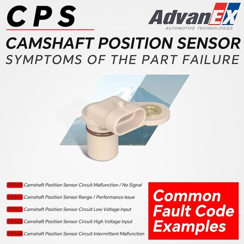 12591720 Camshaft Position Sensor Compatible with Chevy Express/Silverado/Suburban/Tahoe/Avalanche GMC Savana/Sierra/Yukon Buick Cadillac Hummer Pontiac Replace 12568983 12585545 PC620 917-744 in Kuwait