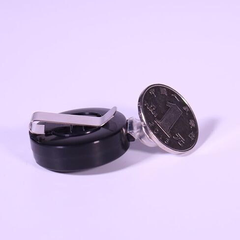 Magic Coin Vanish Trick with Soundproof Leather - Silent and Sleight Coin Disappearing Magic Prop in Saudi Arabia