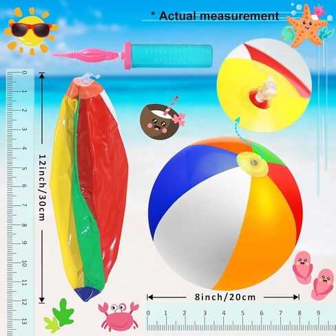 60Pcs Sunglasses Beach Balls Bulk Party Favors for Kids 30Pcs Neon Sunglasses 30Pcs 12" Beach Balls Kid Boys Girls Graduation Party Supplies for Summer Beach Pool Party Favors Goodie Bag Favors in Kuwait