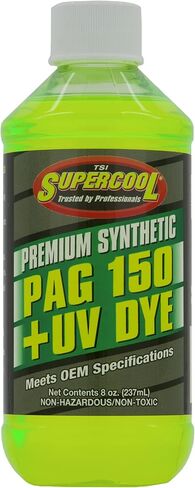 TSI Supercool P150-8D PAG Oil 150 Viscosity with UV Dye 8oz 1-Pack in Kuwait