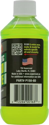 TSI Supercool P150-8D PAG Oil 150 Viscosity with UV Dye 8oz 1-Pack in Kuwait