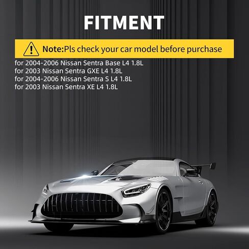 Electronic Throttle Body Fit for Nissan Sentra Base/GXE/S/XE 2003 2004 2005 2006 L4 1.8L S20052, 16119AU000, 16119AU003, 16119AU00A, 16119AU00B in Kuwait