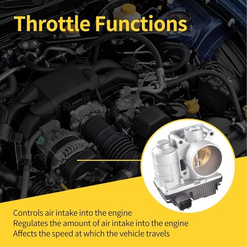 Electronic Throttle Body Fit for Nissan Sentra Base/GXE/S/XE 2003 2004 2005 2006 L4 1.8L S20052, 16119AU000, 16119AU003, 16119AU00A, 16119AU00B in Kuwait
