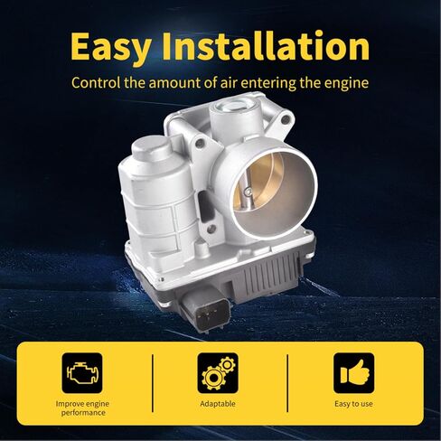 Electronic Throttle Body Fit for Nissan Sentra Base/GXE/S/XE 2003 2004 2005 2006 L4 1.8L S20052, 16119AU000, 16119AU003, 16119AU00A, 16119AU00B in Kuwait