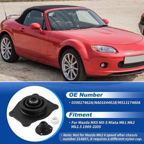مجموعة أحذية ذراع التغيير لسيارة Mazda MX5 MX-5 Miata Mk1 Mk2 Mk2.5 1989-2005، حذاء غبار ناقل الحركة السفلي 039817462A/NA0164481B/M51317480A، حذاء ذراع ناقل الحركة المطاطي in Kuwait