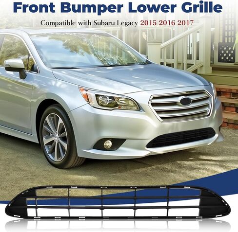 Front Bumper Lower Grille Compatible with Subaru Legacy 2015 2016 2017 Automotive Grille Front Bumper Lower Grill Guard in Saudi Arabia