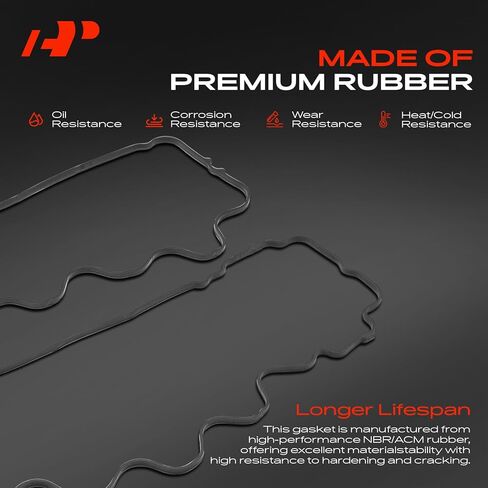 مجموعة حشية غطاء صمام المحرك A-Premium متوافقة مع Ford F-150، F-250/350 SD، Mustang، Expedition، Explorer & Lincoln Mark LT، Navigator & Mercury Mountaineer & Avanti Avanti، V8 4.6L 5.4L in Kuwait