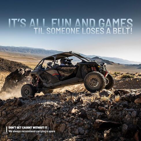 حزام محرك Polaris Ranger، لموديلات Ranger XP 800 HD EPS وXP 800 EPS وXP 800، OEM الأصلي، يعمل بشكل أكثر برودة، بدون إعادة معايرة القابض - 3211136 in Kuwait