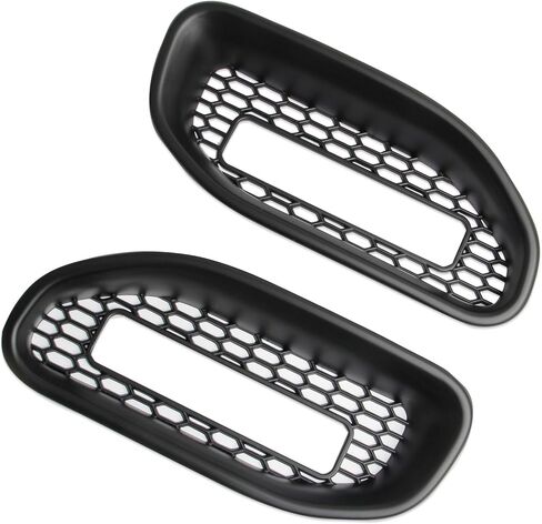 Matte Black Front Bumper Grille Tow Hook Cover Trim for 2019-2024 RAM 1500 in Kuwait
