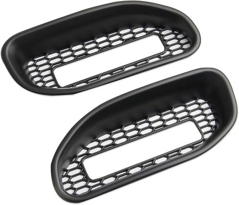 Matte Black Front Bumper Grille Tow Hook Cover Trim for 2019-2024 RAM 1500 in Kuwait