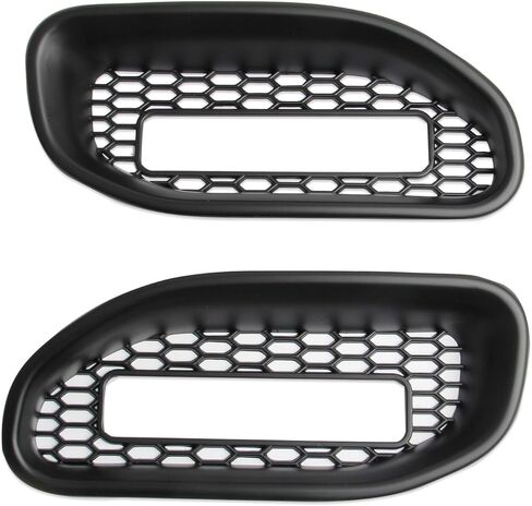 Matte Black Front Bumper Grille Tow Hook Cover Trim for 2019-2024 RAM 1500 in Kuwait