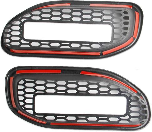 Matte Black Front Bumper Grille Tow Hook Cover Trim for 2019-2024 RAM 1500 in Kuwait
