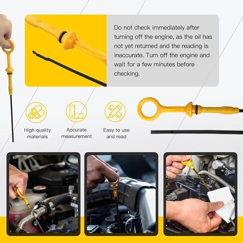 Upgraded Oil Dipstick for Deutz 04272815 1011 2011 4 Cylinder for Bobcat/Deutz/Deutz-Allis/Deutz-Fahr Models BF3L2011 D2011 L03 F3L2011 F3L1011 Part Numbers 04272816 04270561 04178965 in Kuwait