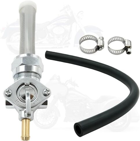 Fuel Valve Petcock 62167-81 Fits For Harley Davidson Sportster 1200 1000 883 Big Twin Dyna Electra Glide Fatboy Heritage Softail Springer Low Rider Tour Glide Road King 62168-81 62163-75 in Saudi Arabia