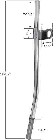 Compatible/Replacement For Chrome Oil Dipstick Tube 390 428 1967-70 Fairlane LTD Mustang 1967-69 Thunderbird (C7OZ-6754C) in Kuwait