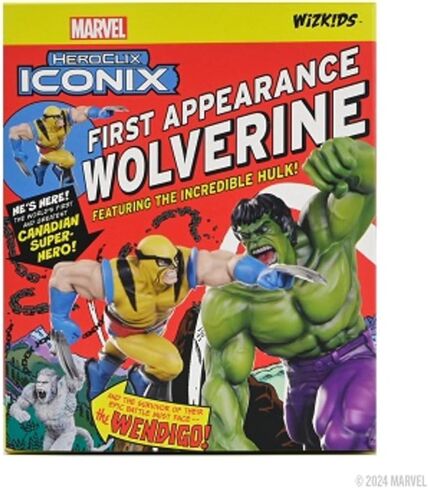 Marvel HeroClix Iconix: الظهور الأول ولفيرين in Kuwait
