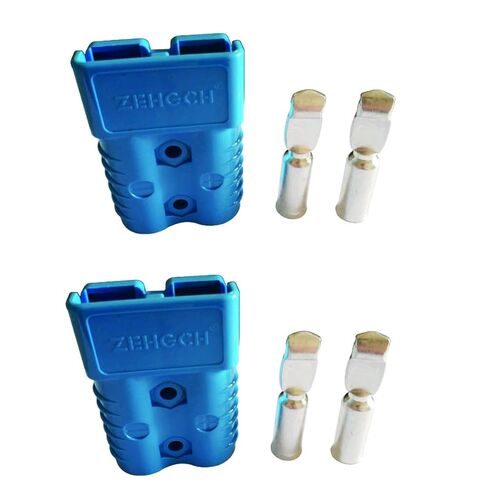 175A Battery Connector for 175A 600V Plug,Quick-Connector Disconnector Housing 2-Pole (Blue, 2 AWG) in Saudi Arabia