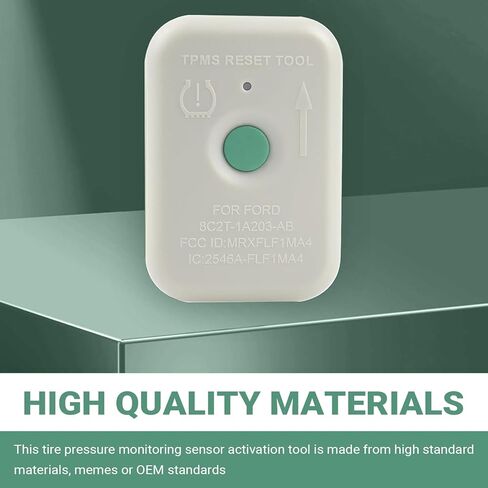 Ford Tpms Relearn Tool, TPMS Tire Pressure Resetter, Tire Pressure Reset Sensor Programming Tool, Replacement OEM# 8C2T-1A203-AB, Compatible with Ford (White) in Saudi Arabia