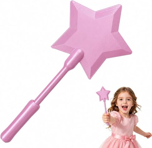 عصا بطاقة الائتمان المطبوعة ثلاثية الأبعاد للدفع، حامل بطاقة الائتمان Magic Fairy Wand، اضغط للدفع لسهولة الدفع، عصا سحرية للدفع بدون تلامس (وردي) in Kuwait