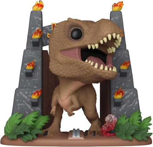 POP! Deluxe: Jurassic Park - T-Rex w/Gates - Collectable Vinyl Figure - Gift Idea - Official Merchandise - Toys for Kids & Adults - Movies Fans - Model Figure for Collectors in Kuwait