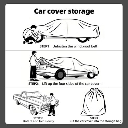 Custom Truck Car Cover Fit for Chevy Silverado 1500 1998-2026 Regular Cab LB, All Weather 10 Layers Outdoor Exterior Covers, Waterproof Breathable Sun Sonw Wind Dust UV Protection with Zipper in Saudi Arabia