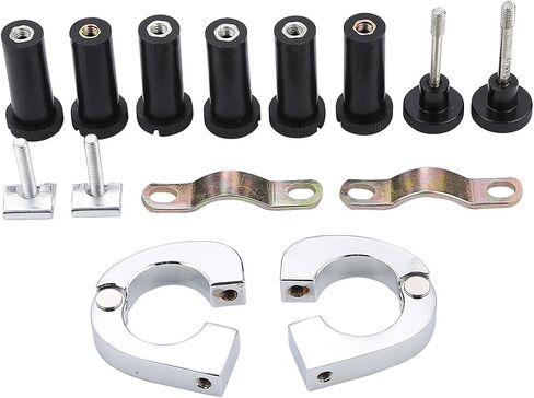 Quick Release Fairing Lower Hardware Kit Fit for Harley Touring Electra Glide Street Glide Road King Ultra-Classic 2014-2023 in Kuwait