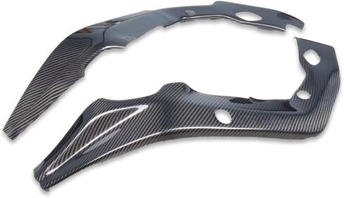 أغطية حماية إطار من ألياف الكربون 3K حقيقية 100% مناسبة لسيارات BMW 2009-2014 S1000RR نسيج قطني لامع in Kuwait