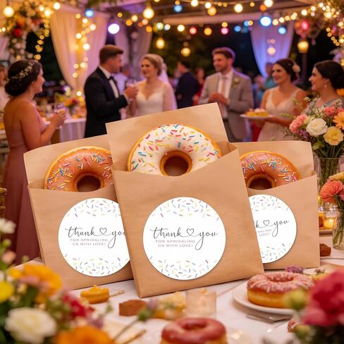 100PCS Colorful Baby Sprinkle Thank You Stickers, 2 Inch Round Labels, “Thank You for Sprinkling Us with Love" Favor Stickers for Baby Shower, Birthday Party, Wedding Favors, Envelopes & Gift Bags in Saudi Arabia