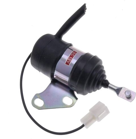 Fuel Shut Off Solenoid 16851-60014 16851-6010 16851-60011 16851-60013 16851-60012 052600-4530 052600-453 Compatible with Kubota BX2230D RTV900R RTV900T B7410D BX1500D Z482 Z602 D722 in Kuwait