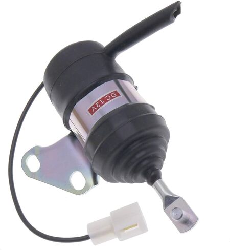 Fuel Shut Off Solenoid 16851-60014 16851-6010 16851-60011 16851-60013 16851-60012 052600-4530 052600-453 Compatible with Kubota BX2230D RTV900R RTV900T B7410D BX1500D Z482 Z602 D722 in Kuwait
