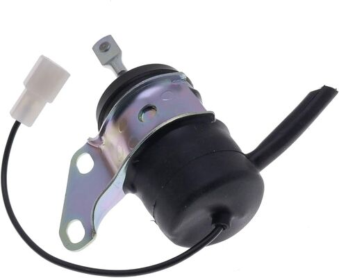Fuel Shut Off Solenoid 16851-60014 16851-6010 16851-60011 16851-60013 16851-60012 052600-4530 052600-453 Compatible with Kubota BX2230D RTV900R RTV900T B7410D BX1500D Z482 Z602 D722 in Kuwait