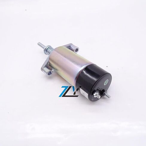 12V Fuel Shut Off Solenoid 125-5773 for Engine Models 3204 3304 3304B 3306 3306B 3306C 3406C 3406B Replaces 1255773 in Saudi Arabia