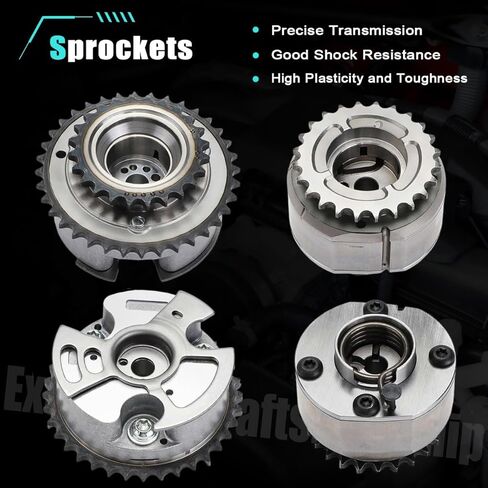 AUCERAMIC Timing Chain Kit Fit for Toyota Highlander 3.5L 2008-2009,for Avalon 2005-2008,for Camry 2007-2009,for RAV4 2006-2009,for Sienna 2007-2009 3.5L,1308031030, 1308031030, 135070P010 in Kuwait