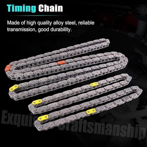 AUCERAMIC Timing Chain Kit Fit for Toyota Highlander 3.5L 2008-2009,for Avalon 2005-2008,for Camry 2007-2009,for RAV4 2006-2009,for Sienna 2007-2009 3.5L,1308031030, 1308031030, 135070P010 in Kuwait