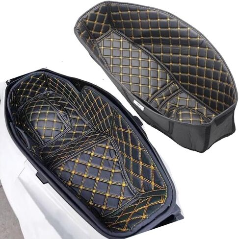 Motorcycle Rear Trunk Cargo Liner Protector fit for PCX125 PCX150 PCX160 PCX 150 125 160 Motorcycle Seat Bucket Pad Luggage Box Inner Mat Accessories (PCX150) in Saudi Arabia
