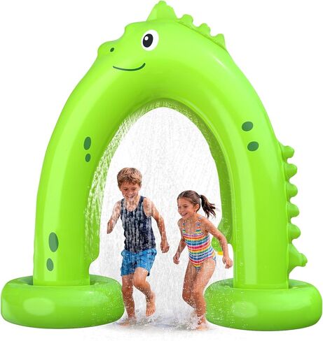 Sprinkler for Kids, Outdoor Water Toys for Kids 3-5 4-8, Inflatable Kids Sprinklers for Yard, Summer Splash Sprinkler Water Fun Toys Gifts for Boys Girls in Saudi Arabia