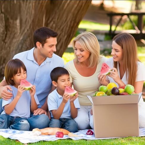 6 Pcs Insulated Shipping Boxes, 8.7 x 4.7 x 5.7 in/22 x 12 x 14.5 cm, Foam Cooler with Aluminum Foil Liner, Thickened Cardboard Foldable Cooler, for Food Delivery, Perishable Transport in Saudi Arabia
