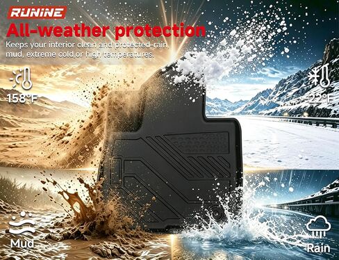 Floor Mats for 2027 Kia Telluride Gas Only (Not for Hybrid) 7&8 Seater TPE Custom Car Floor Mats Full Set Trunk Mat with Backrest Mat All Weather 2027 Kia Telluride Accessories in Saudi Arabia